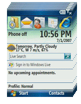 Windows Mobile 6 Standard (QVGA 240x320)